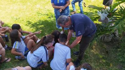 Inauguração do Projeto Águas e Mel promove educação ambiental em Laranjeiras do Sul